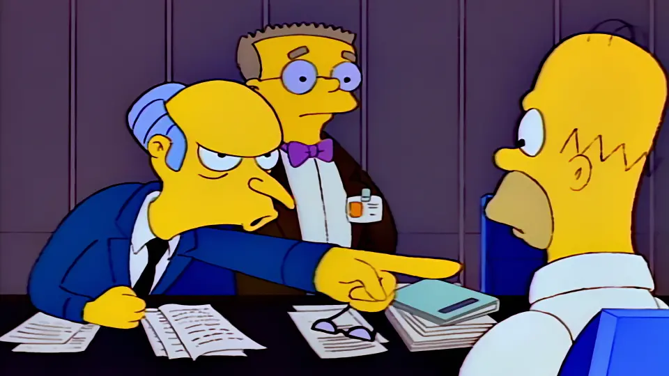 Les Simpson - S04E17 - Grève à la centrale