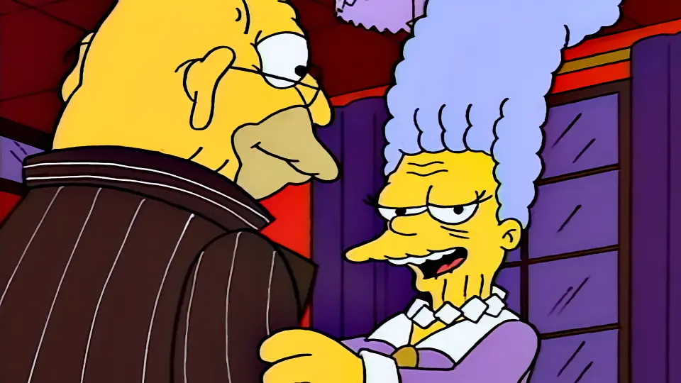 Les Simpson - S05E21 - L’amoureux de Grand-Mère