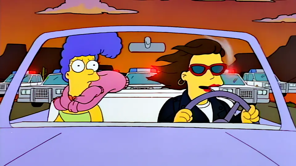 Les Simpson - S05E06 - Marge En Cavale