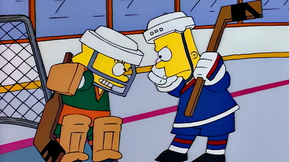 Les Simpson - S06E08 - Le hockey qui tue