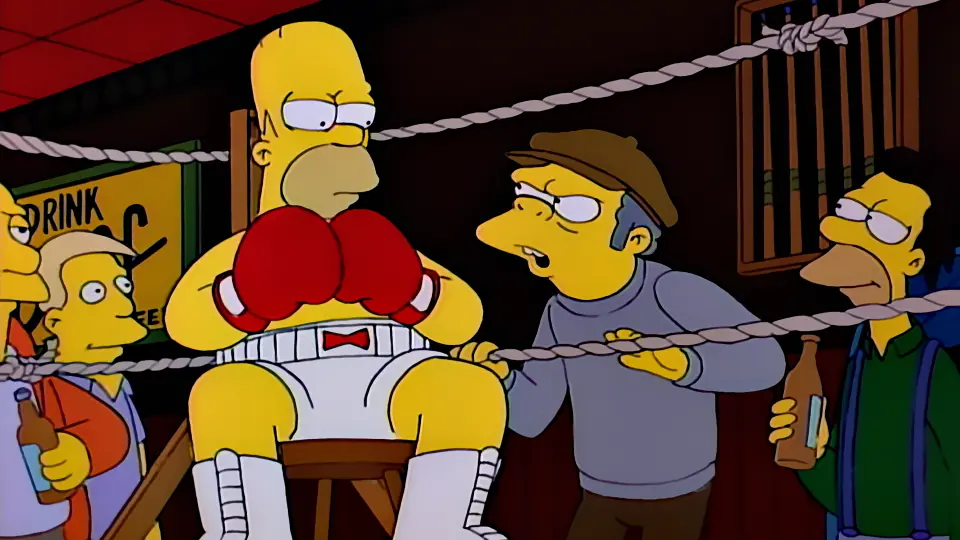Les Simpson - S08E03 - Le roi du ring