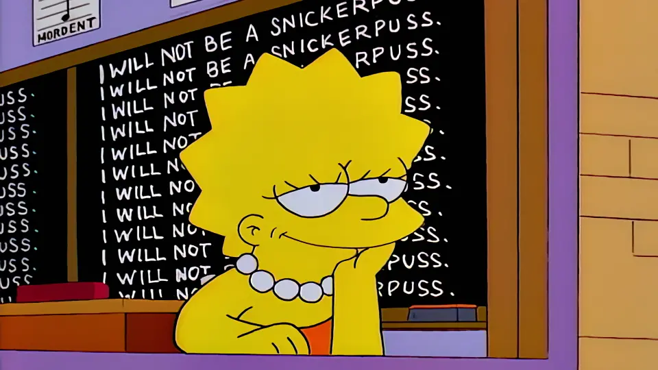 Les Simpson - S08E07 - Le gros petit ami de Lisa