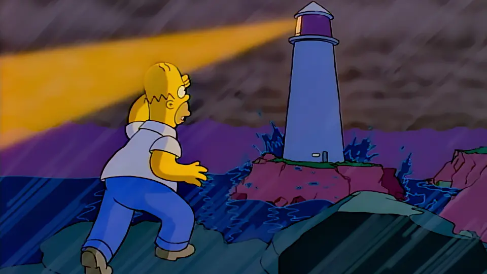 Les Simpson - S08E09 - Le Mystérieux Voyage d’Homer