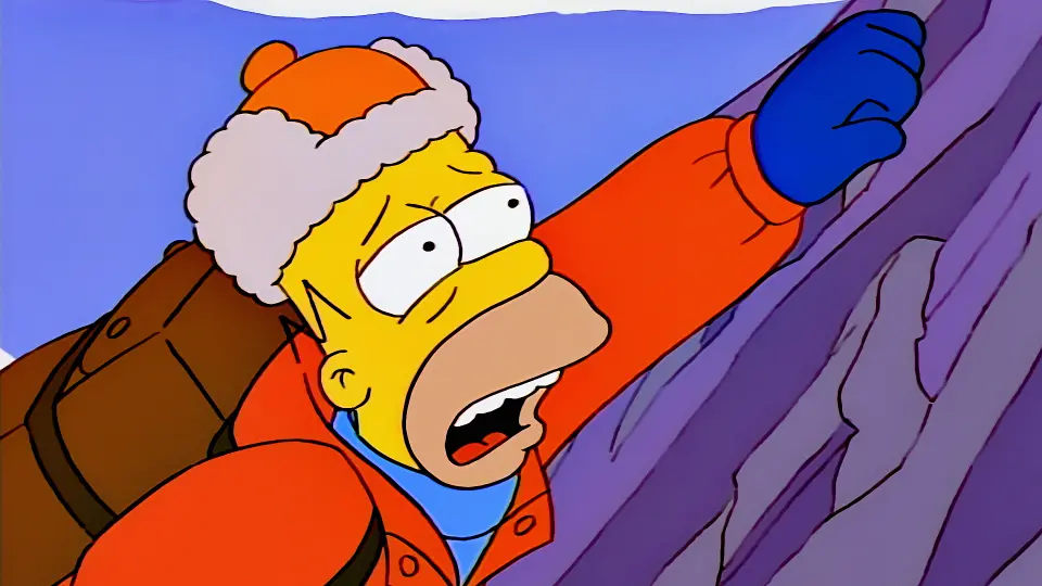 Les Simpson - S09E23 - L’Abominable Homer Des Neiges