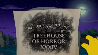 Les Simpson - S35E05 - Treehouse of Horror XXXIV